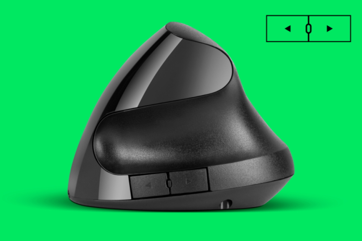 Bezdrôtová vertikálna myš Rebel WM500