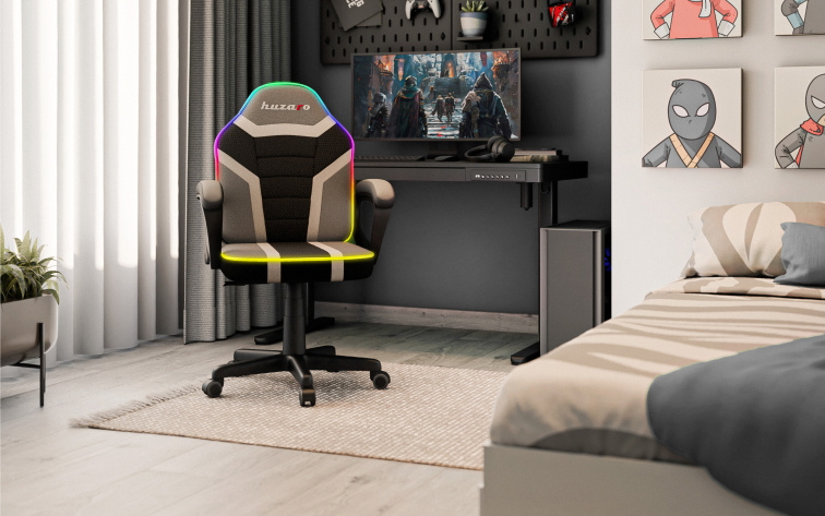 Detská herná stolička HUZARO RANGER 1.0 RGB