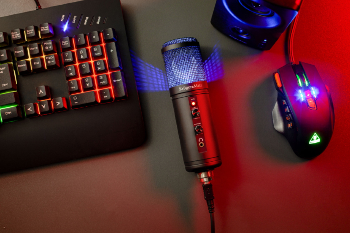 Herný mikrofón Warrior CV-100