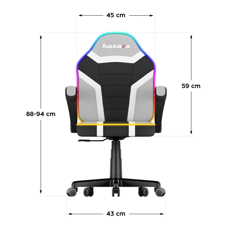 Detská herná stolička HUZARO RANGER 1.0 RGB