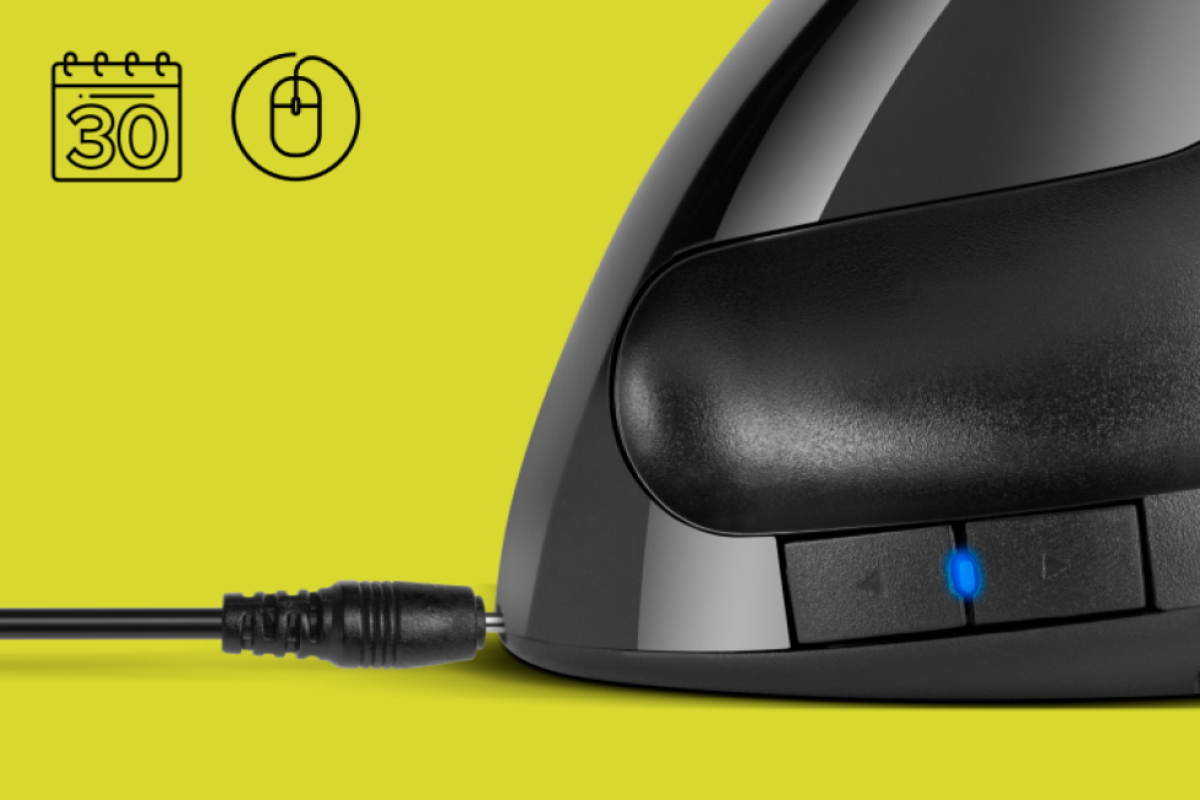 Bezdrôtová vertikálna myš Rebel WM500