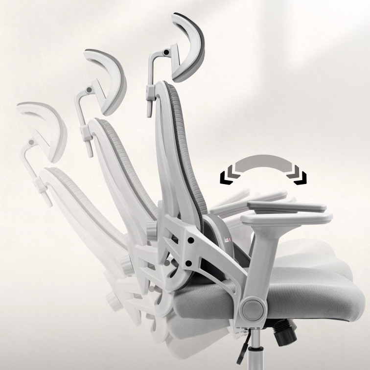 Herná stolička Huzaro Combat 2.7 Grey/Sivá