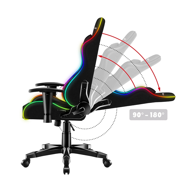 Dětská herní židle HUZARO RANGER 6.0 RGB Mesh