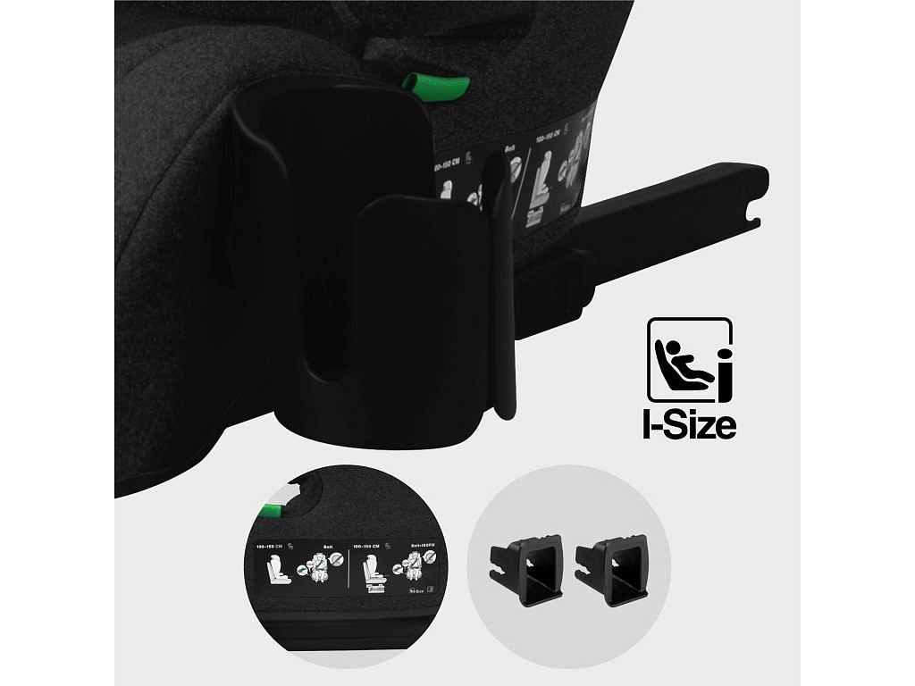 Autosedačka Tulano Joy 35 Black ISOFIX 100-150cm I-Size