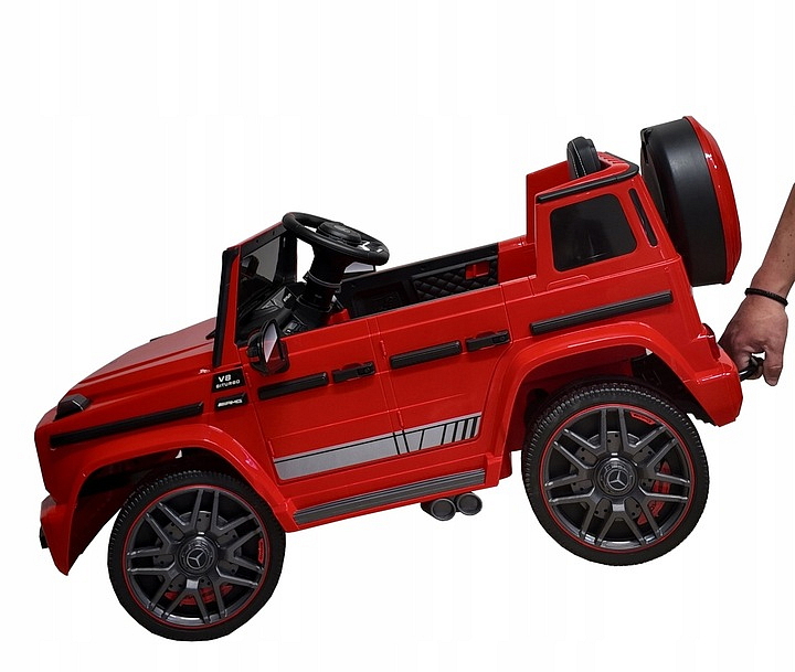 Elektrické autíčko Mercedes AMG G63 biele