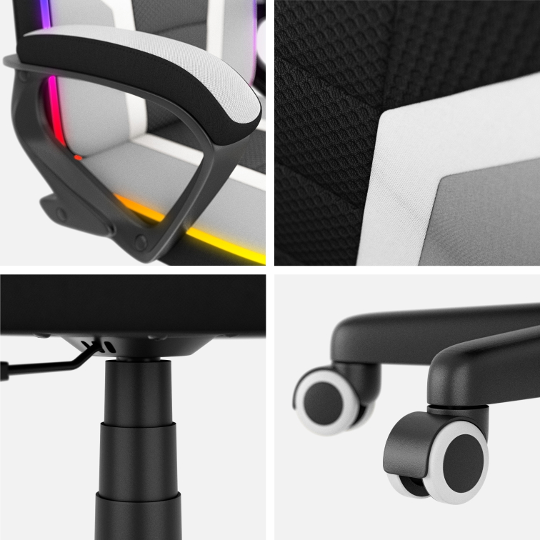 Detská herná stolička HUZARO RANGER 1.0 RGB