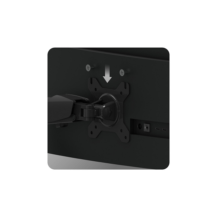 Otočný držiak pre dva monitory Huzaro Motion 2.2