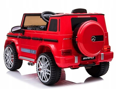 Elektrické autíčko Mercedes AMG G63 červené