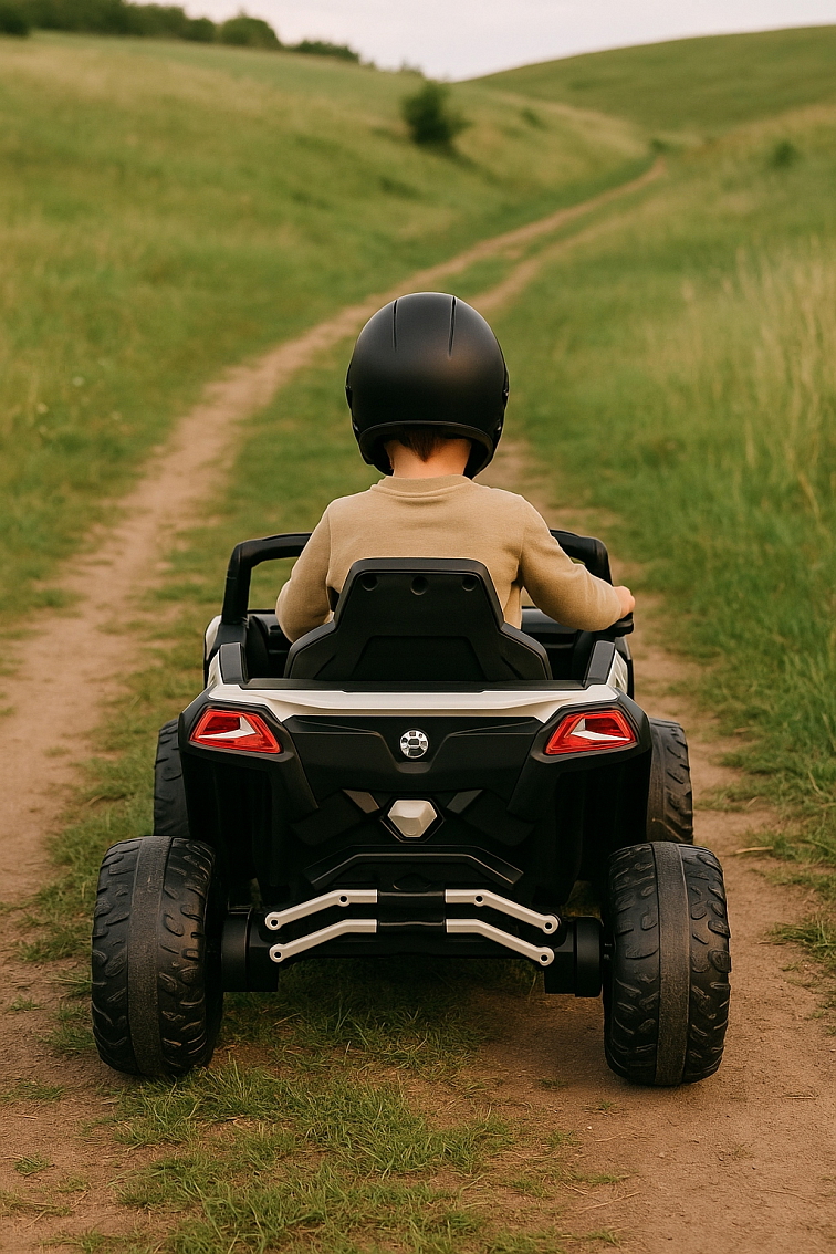 Elektrické autíčko BUGGY CAN-AM Maverick Biele