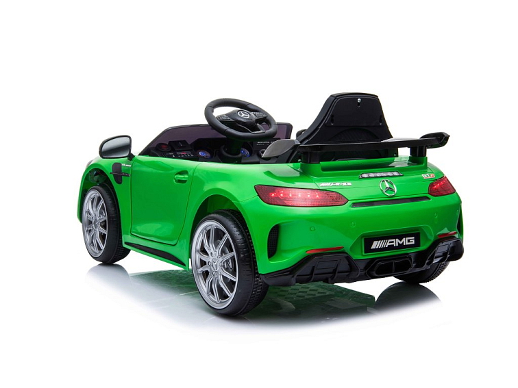 Elektrické autíčko Mercedes AMG GTR Zelené