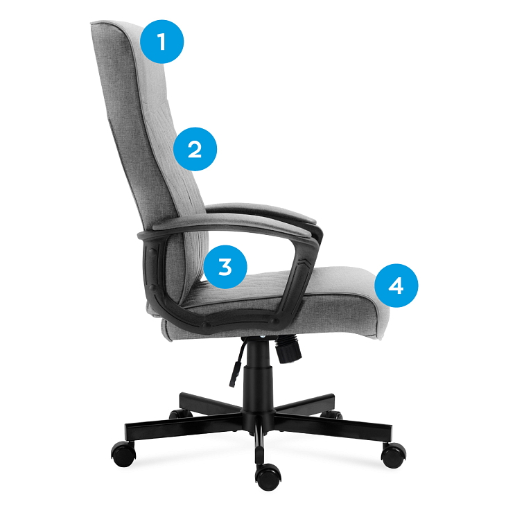 Kancelárska stolička HUZARO BOSS 3.2 Grey