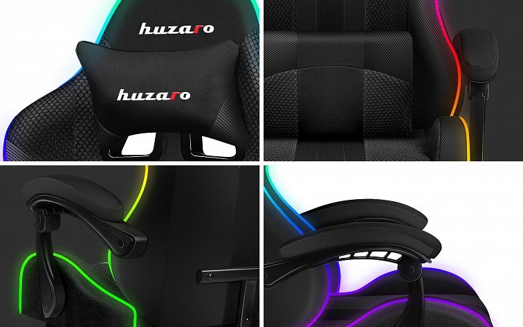 Herná stolička HUZARO Force 4.7 RGB MESH