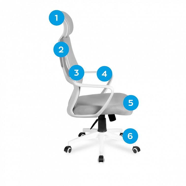 Kancelárska stolička MARK ADLER Manager 2.8 Grey