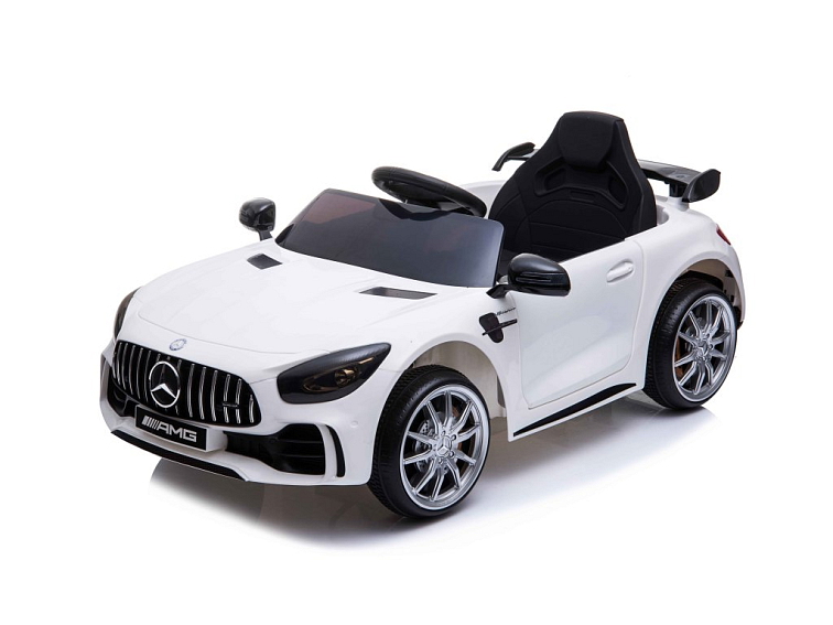 Elektrické autíčko Mercedes AMG GTR Biele