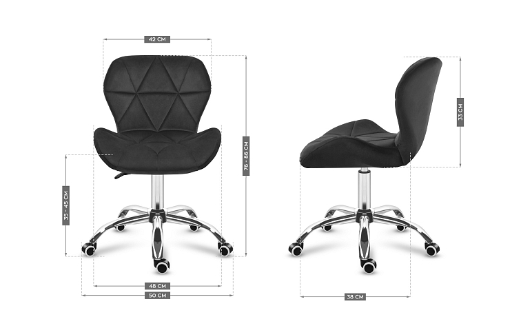 Kancelářská židle Mark Adler Future 3.0 Black Velur
