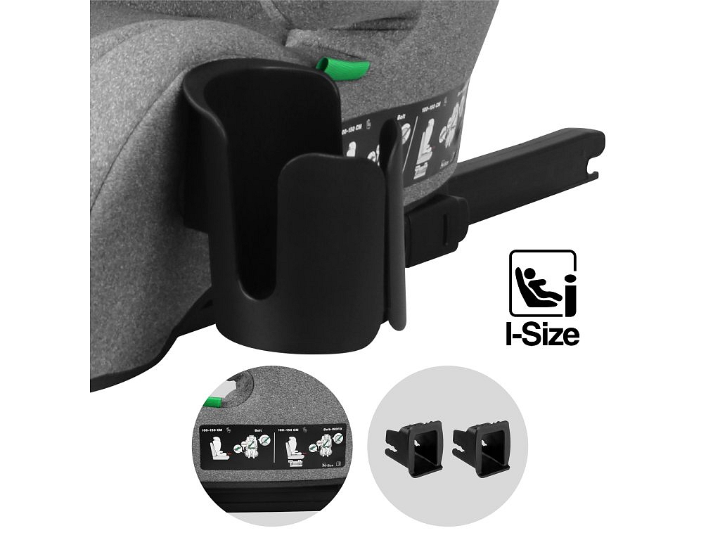 Autosedačka Tulano Joy 35 Grey ISOFIX 100-150cm I-Size