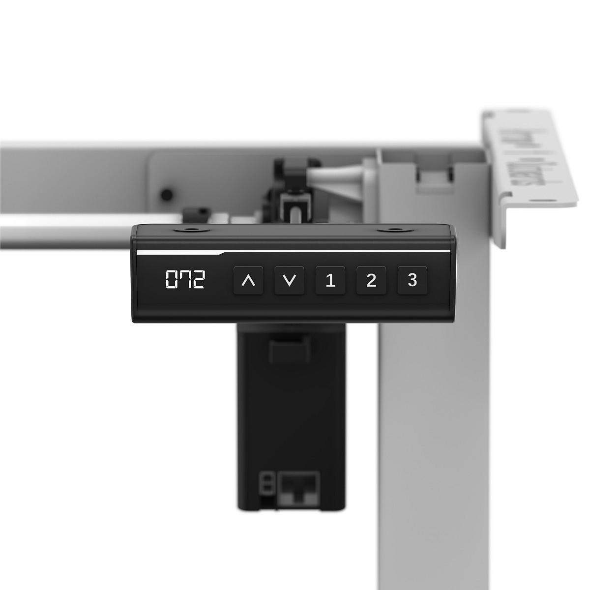 Výškovo nastaviteľný stolový stojan Mark Adler XENO 2.1 White