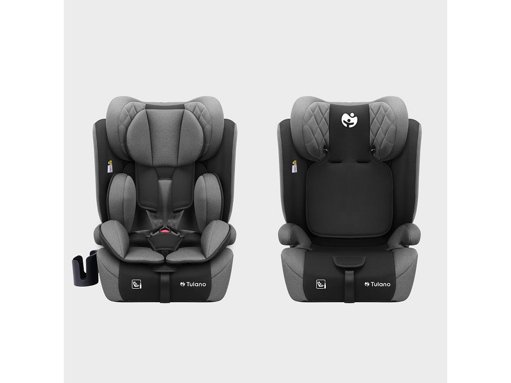 Autosedačka Tulano Zooma 25 Grey - Black 76 -150cm I-Size