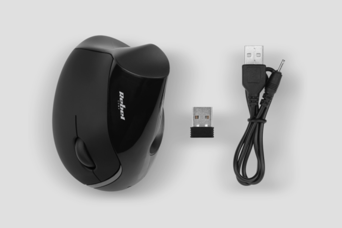 Bezdrôtová vertikálna myš Rebel WM500