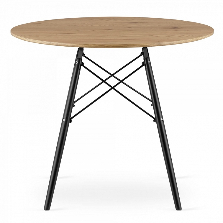 Stôl okrúhly TODI 90 cm - dub