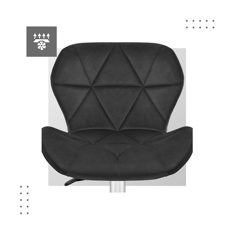 Kancelářská židle Mark Adler Future 3.0 Black Velur