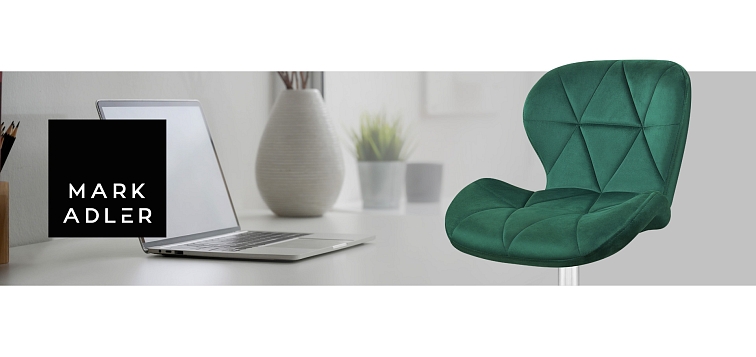 Kancelářská židle Mark Adler Future 3.0 Zelené Velur