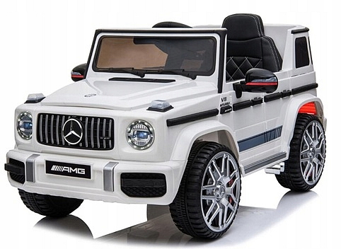 Elektrické autíčko Mercedes AMG G63 biele