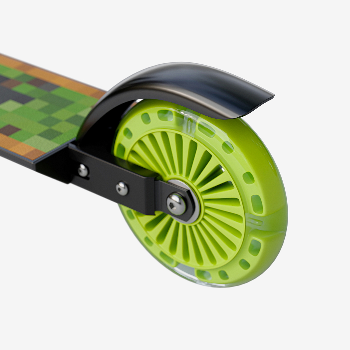 Detská kolobežka Tulano Zigzag 35 GREEN