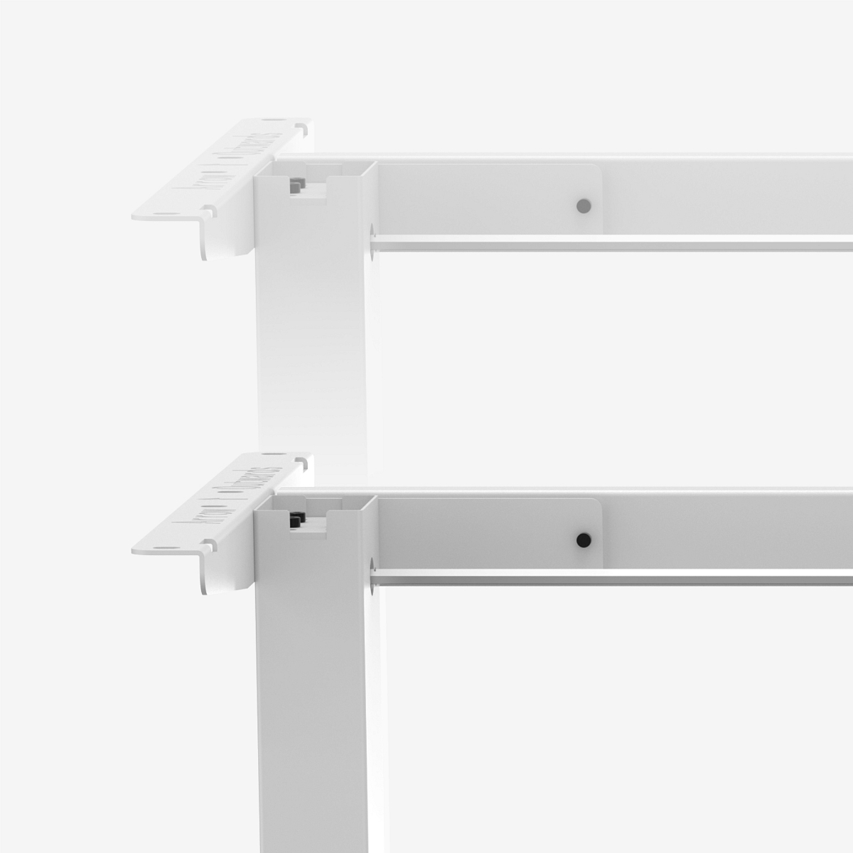 Výškovo nastaviteľný stolový stojan Mark Adler XENO 2.1 White