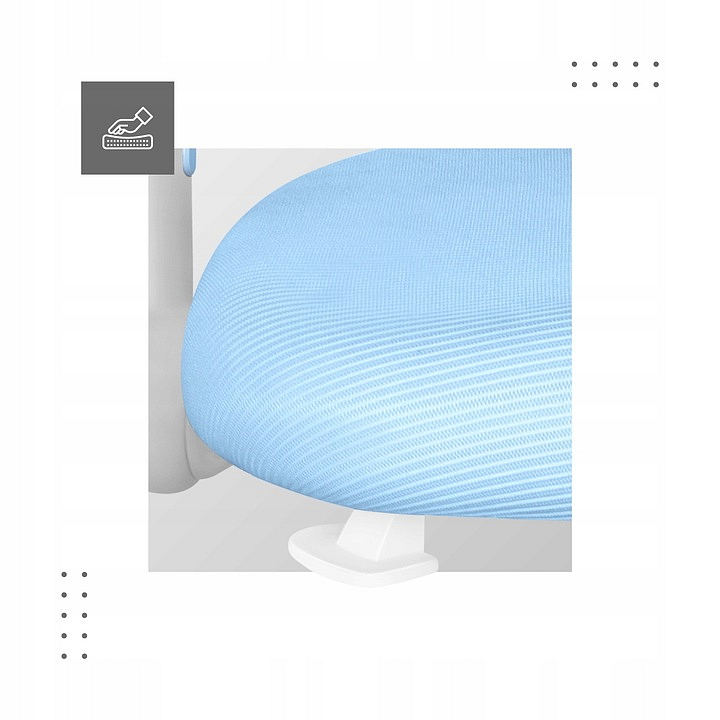 Detská stolička Mark Adler JUNIOR 5.0 Modrá