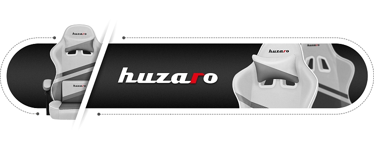 Huzaro Force 4.4 fehér hálós játékszék