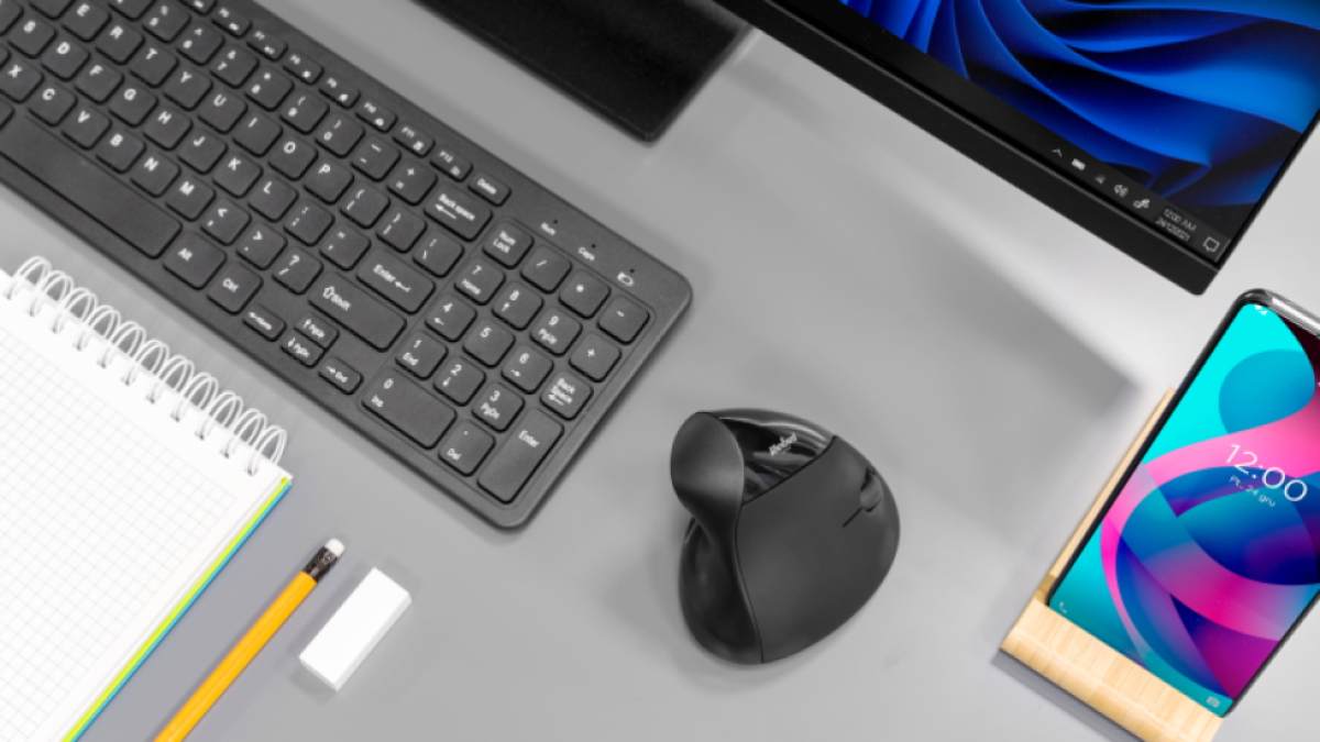 Bezdrôtová vertikálna myš Rebel WM500