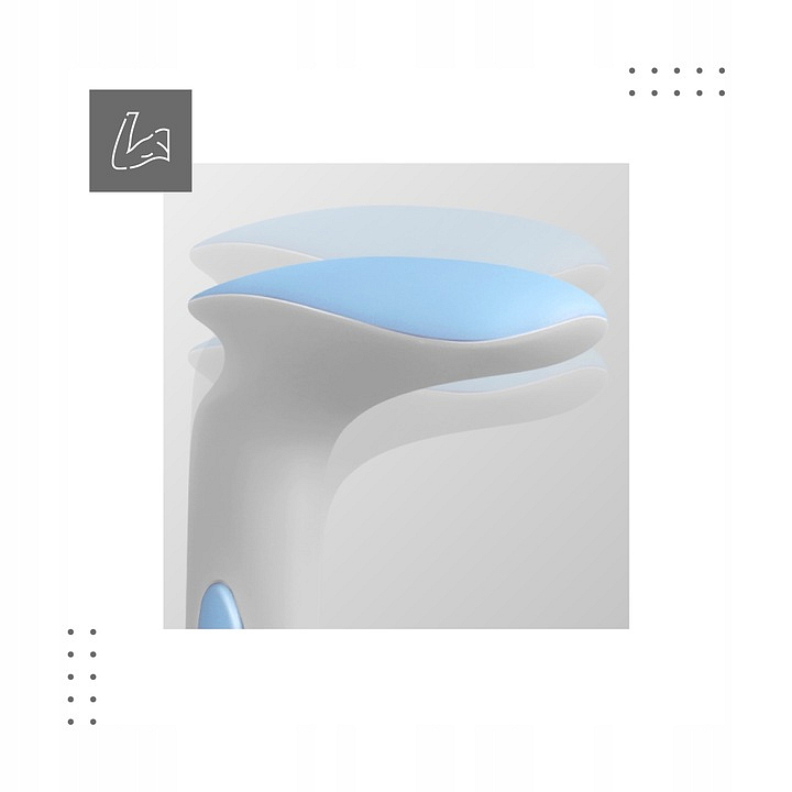 Detská stolička Mark Adler JUNIOR 5.0 Modrá