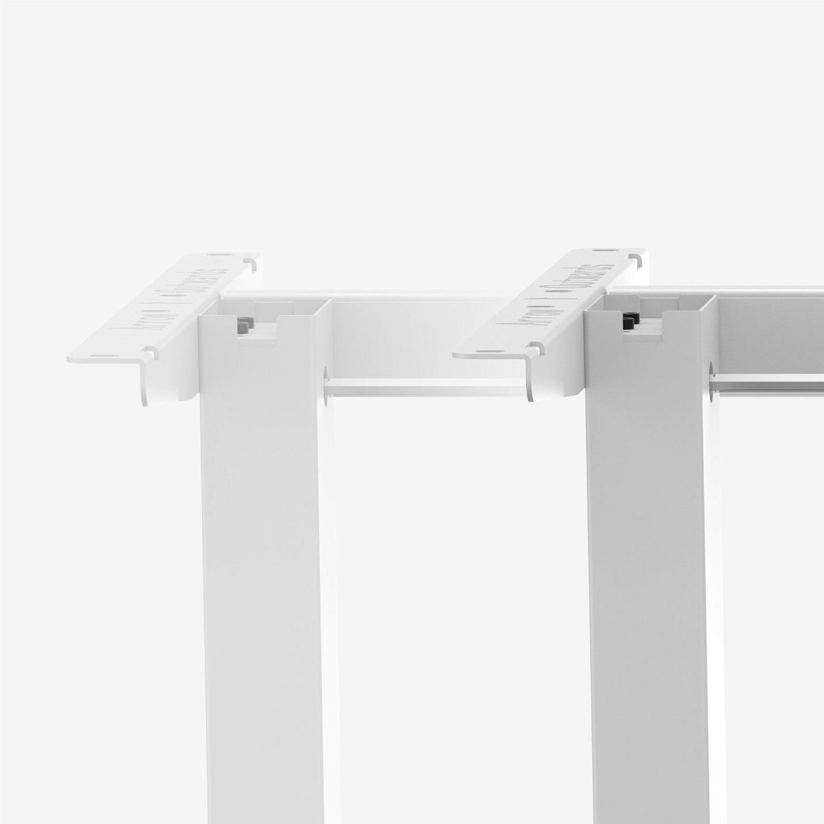 Výškovo nastaviteľný stolový stojan Mark Adler XENO 2.1 White