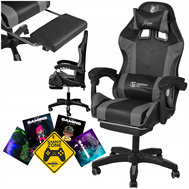 Herné kreslo FG-02 Ružové