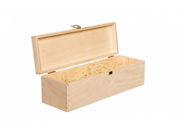 Dřevěná dárková kazeta na láhev vína