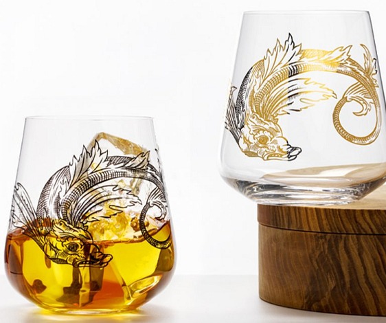 Sklenice na likér Seafall, sada 2 ks