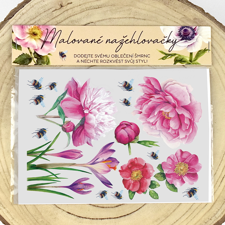 nažehlovačky návod