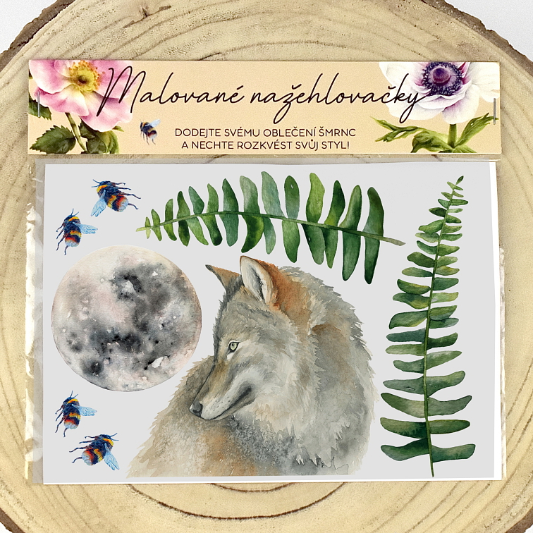 nažehlovačky návod