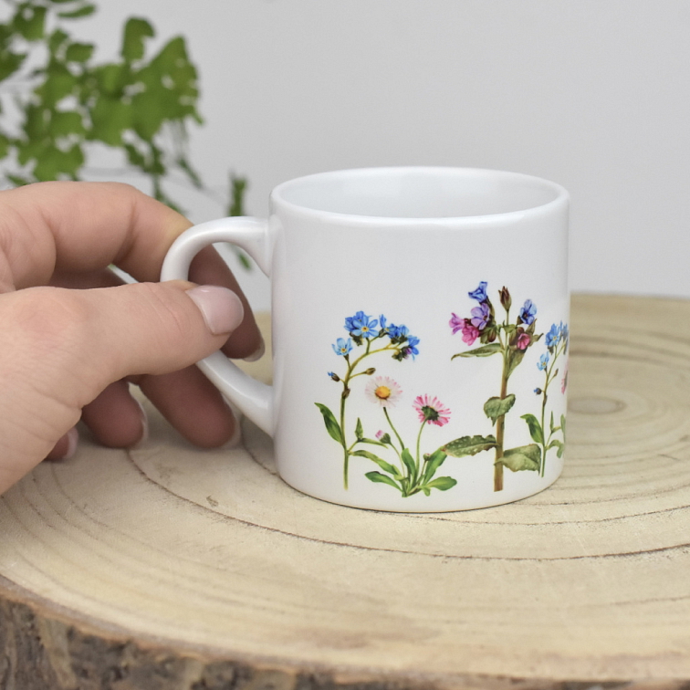 Cappuccino kávový hrnek 180 ml - Pomněnka