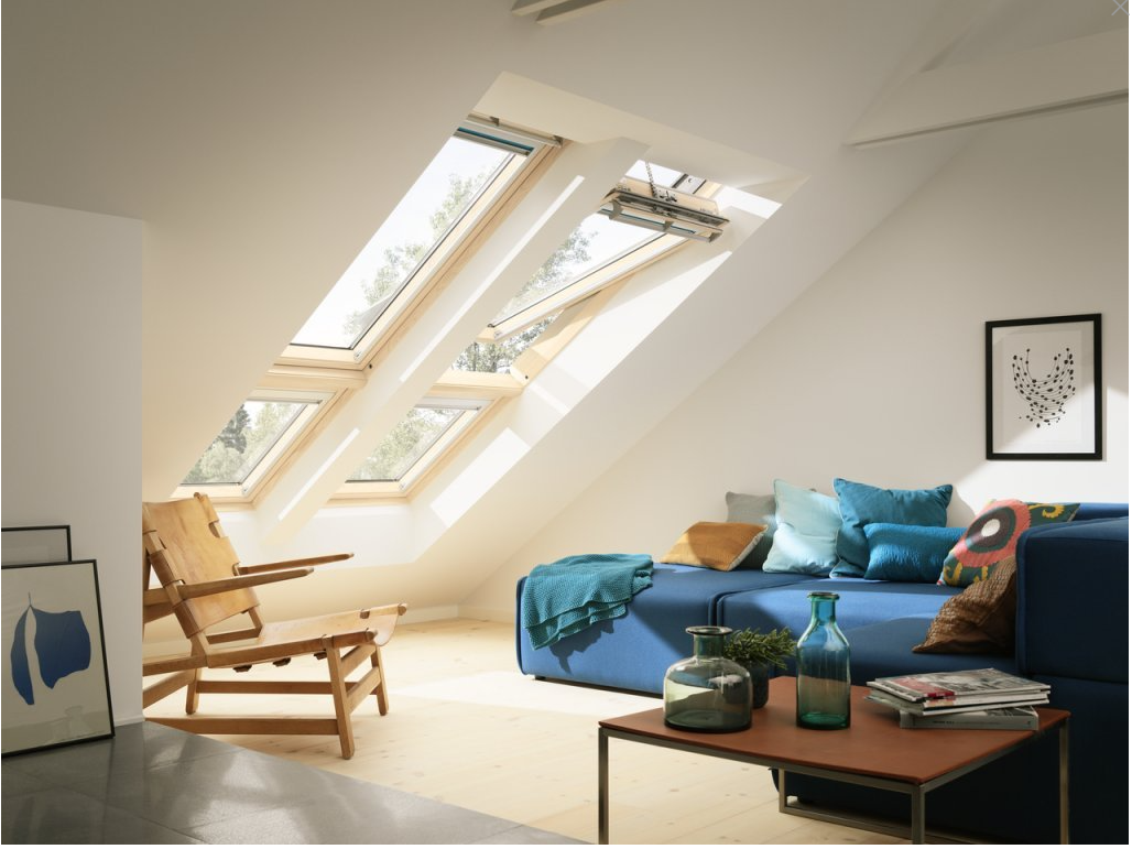 Strešné okná Velux - bezpečné a funkčné