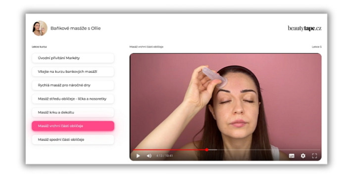 Kurz baňkování obličeje s Ollie