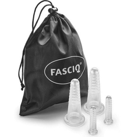 FASCIQ® silikonové obličejové baňky 4ks