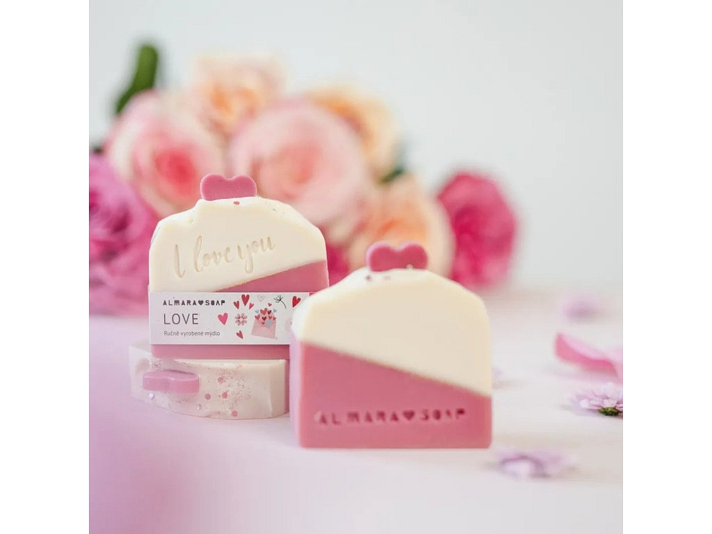 Přírodní mýdlo LOVE Almara Soap