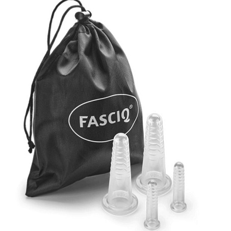 FASCIQ® silikonové obličejové baňky 4ks