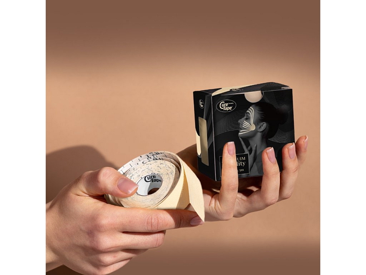 CureTape® Beauty pro tejpování obličeje 2,5 cm