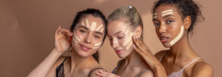 Online kurz kosmetického tejpování + Ebook + CureTape® Beauty