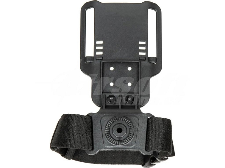 Stehenní holster pro pistolová pouzdra Per-Fit™ - černé, Amomax