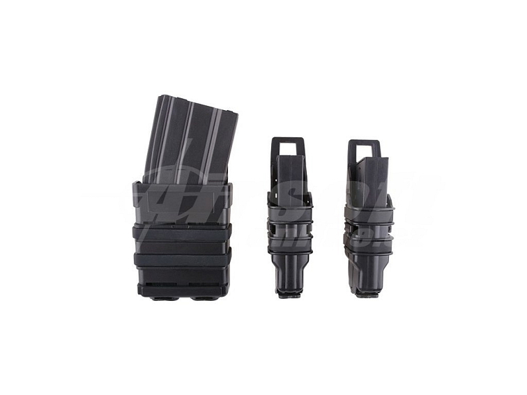 Set plastových sumek 2x pístolová + 1x 5,56 - černá, Primal Gear