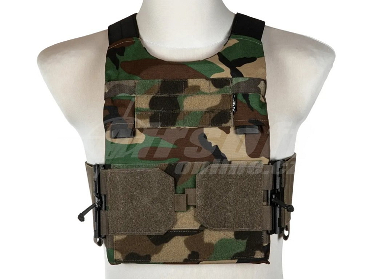 Nosič plátů typu LV/119 - Woodland, PEW Tactical